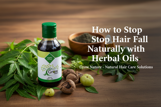 How to Stop Hair Fall Naturally: 7 Herbal Oils That Actually Work