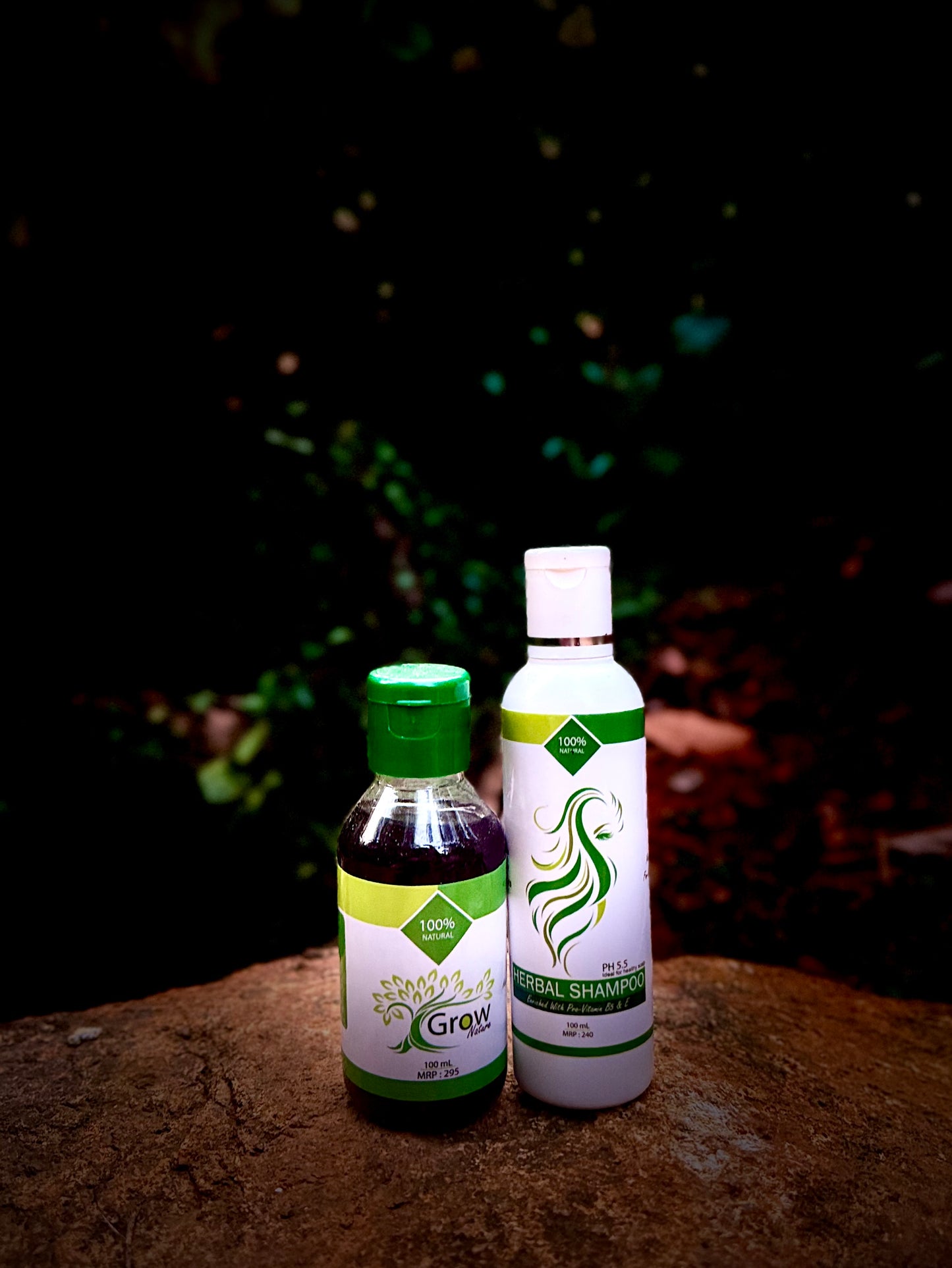 Hair care oil + Herbal Shampoo Combo